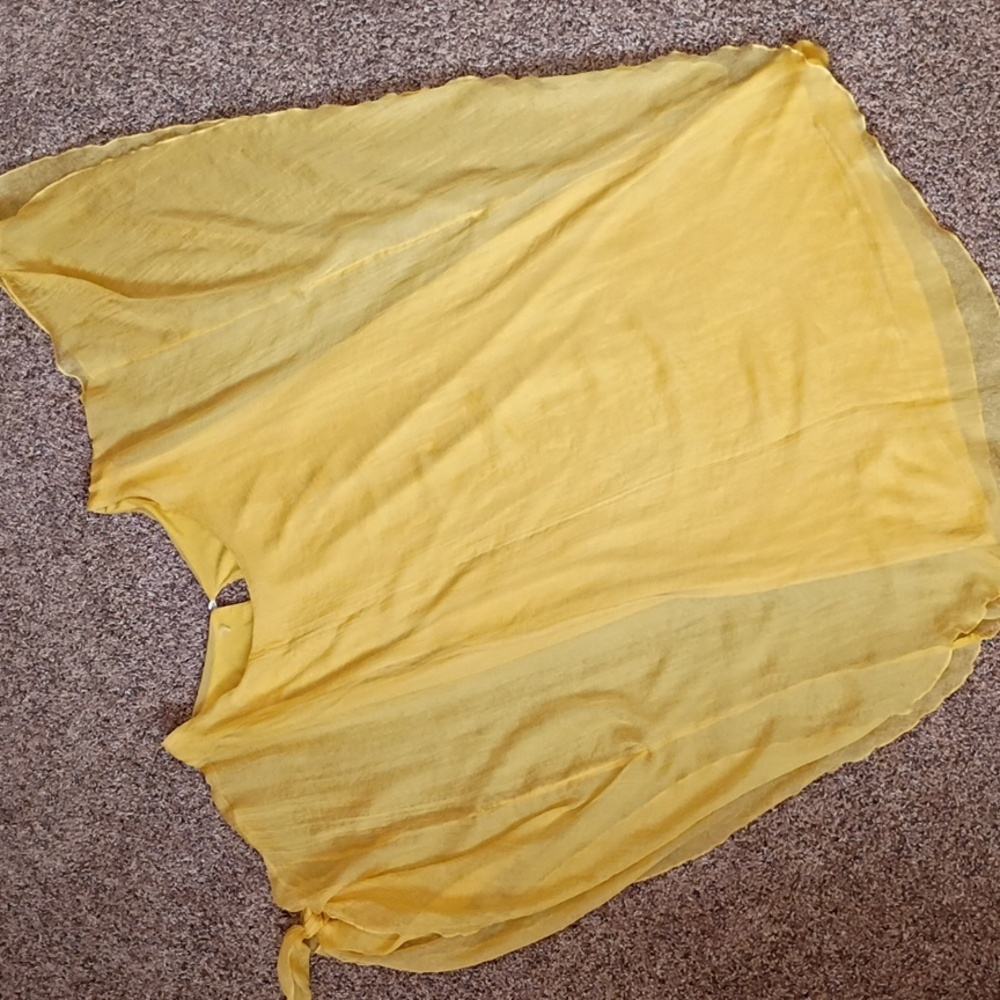 Flowy Yellow Dress - Picture 5 of 9